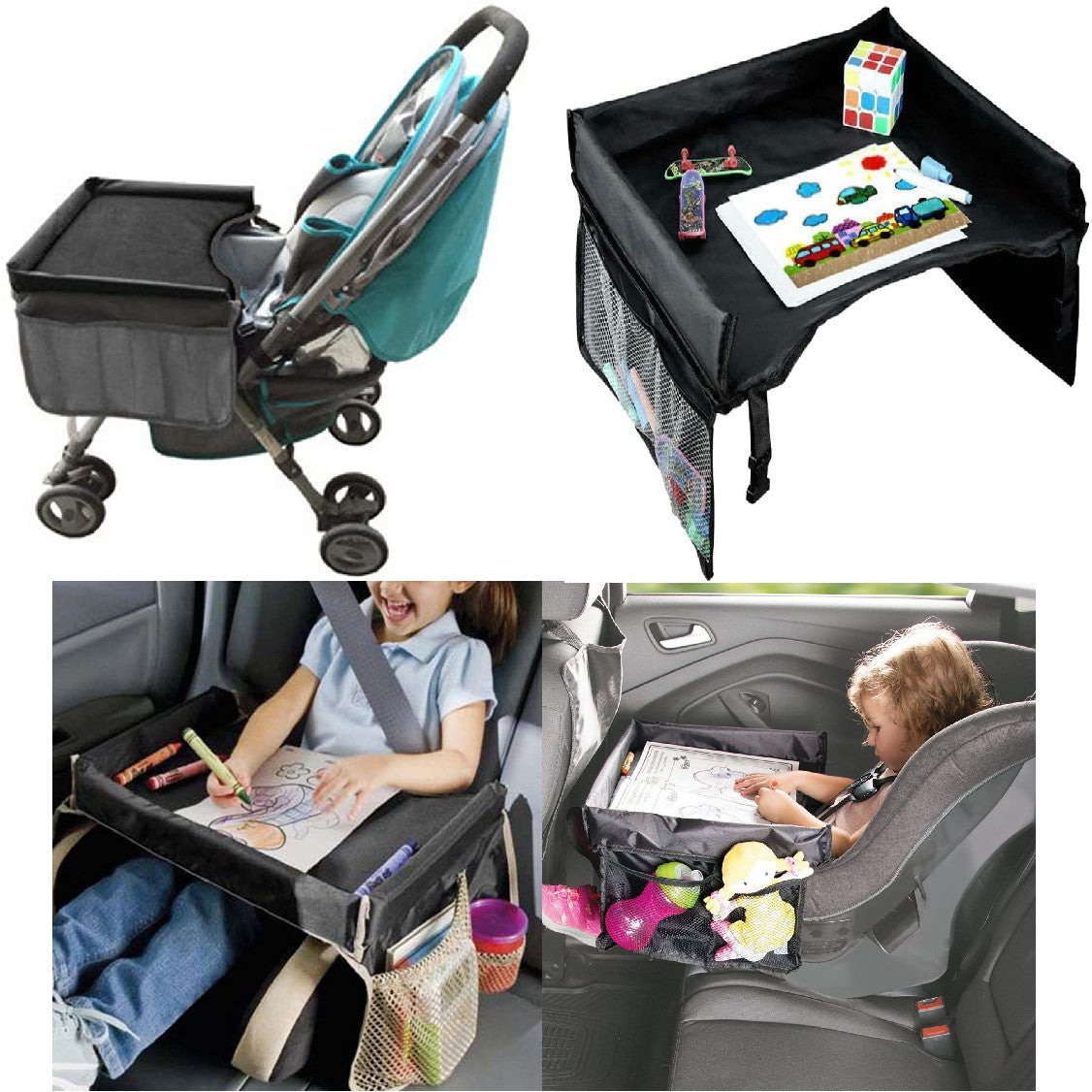 Play Tray Table Travel Tray For Car Kids Car Seat Travel Play Tray