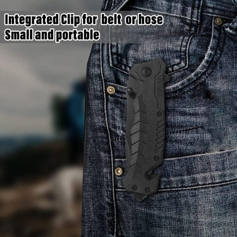 Portable Folding Camping Hunting Knife Tactical Rescue Folding Pocket Knife Portable Folding Camping Hunting Knife Tactical Rescue Folding Pocket Knife