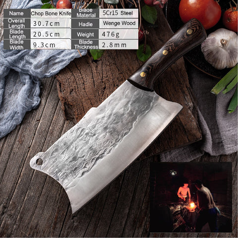 Heavy Butcher Meat Cleaver Kitchen Knives Bone Cutting Knife Heavy Butcher Meat Cleaver Kitchen Knives Bone Cutting Knife