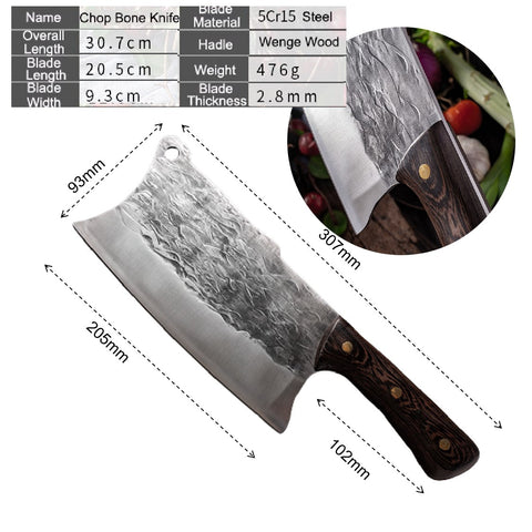 Heavy Butcher Meat Cleaver Kitchen Knives Bone Cutting Knife Heavy Butcher Meat Cleaver Kitchen Knives Bone Cutting Knife