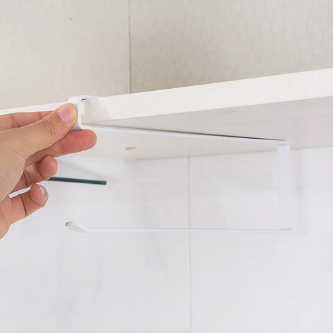 2Pack Kitchen Paper Towel Holder Hanger Racks Under Cabinet for Shelf Storage 2Pack Kitchen Paper Towel Holder Hanger Racks Under Cabinet for Shelf Storage