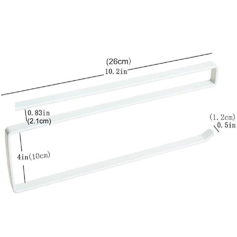 2Pack Kitchen Paper Towel Holder Hanger Racks Under Cabinet for Shelf Storage 2Pack Kitchen Paper Towel Holder Hanger Racks Under Cabinet for Shelf Storage