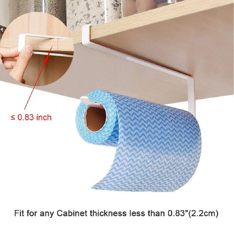 2Pack Kitchen Paper Towel Holder Hanger Racks Under Cabinet for Shelf Storage 2Pack Kitchen Paper Towel Holder Hanger Racks Under Cabinet for Shelf Storage