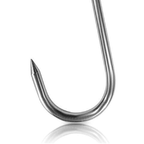 6Pcs Heavy Duty Meat Hooks Butchers Hooks Sharp S Hooks Stainless Steel 18cm 6Pcs Heavy Duty Meat Hooks Butchers Hooks Sharp S Hooks Stainless Steel 18cm
