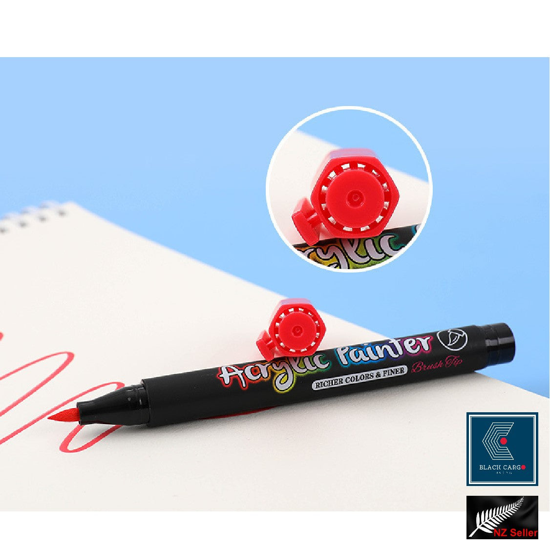 Acrylic Markers Paint Pens 12 Colors - Referdeal Acrylic Markers Paint Pens 12 Colors - Referdeal