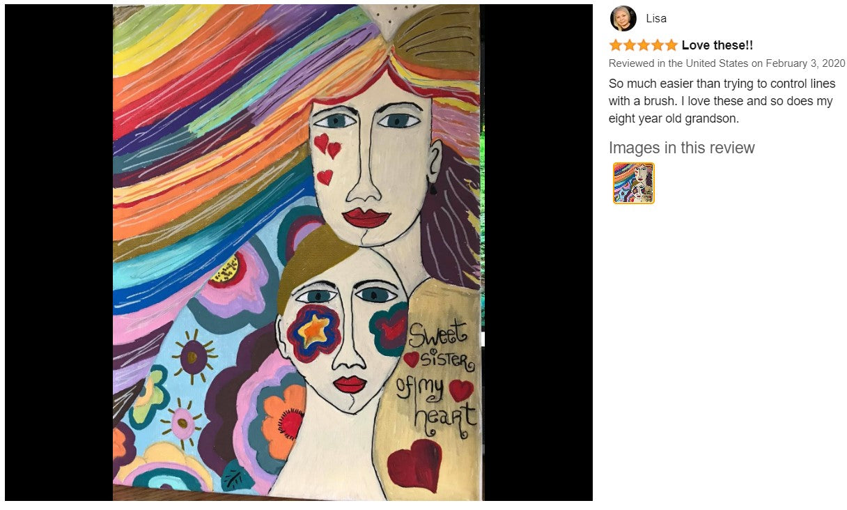 Acrylic Markers Paint Pens 12 Colors - Referdeal Acrylic Markers Paint Pens 12 Colors - Referdeal