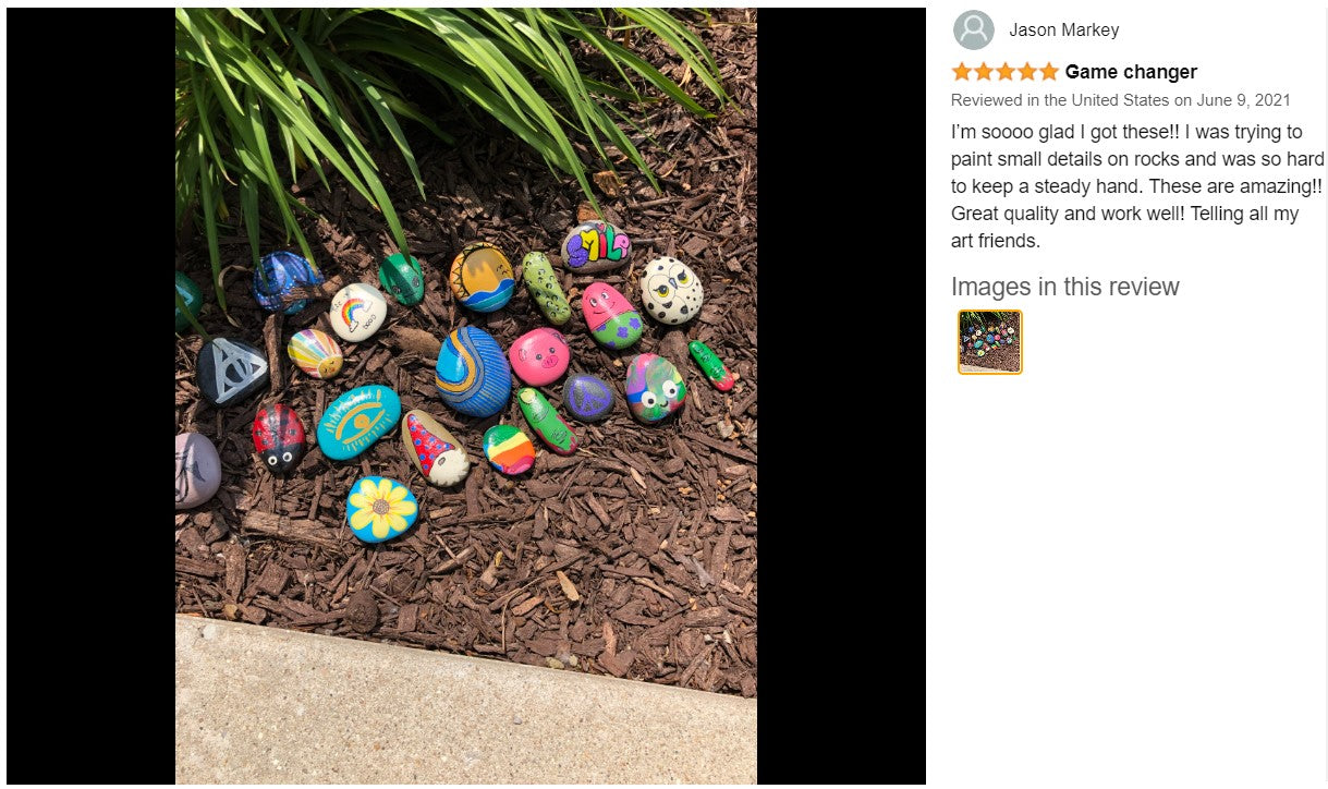 Acrylic Markers Paint Pens 12 Colors - Referdeal Acrylic Markers Paint Pens 12 Colors - Referdeal