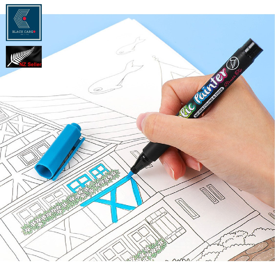 Acrylic Markers Paint Pens 12 Colors - Referdeal Acrylic Markers Paint Pens 12 Colors - Referdeal