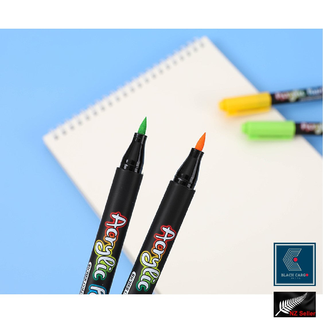 Acrylic Markers Paint Pens 12 Colors - Referdeal Acrylic Markers Paint Pens 12 Colors - Referdeal