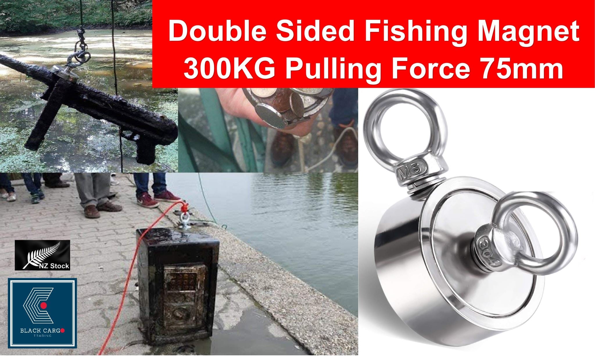 Fishing Neodymium Magnetic 75mm - Referdeal Fishing Neodymium Magnetic 75mm - Referdeal