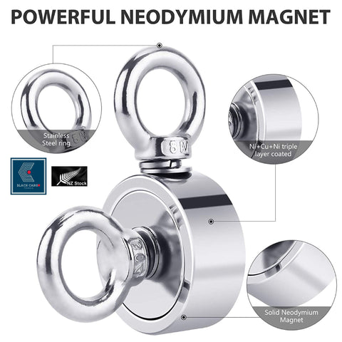 Fishing Neodymium Magnetic 75mm - Referdeal Fishing Neodymium Magnetic 75mm - Referdeal