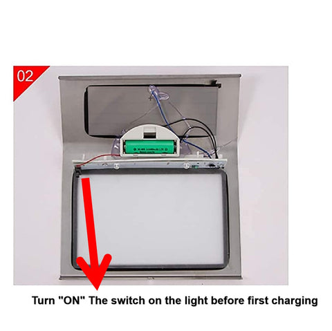 Stainless steel Letter Box Numbers With Solar lights Stainless steel Letter Box Numbers With Solar lights