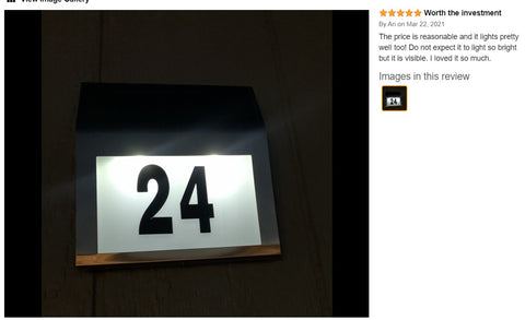 Stainless steel Letter Box Numbers With Solar lights Stainless steel Letter Box Numbers With Solar lights