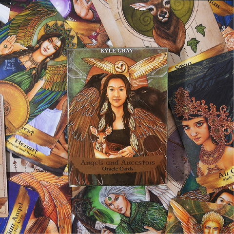 Tarot Cards Set Angels and Ancestors Oracle 55 Cards Oracle Cards Tarot Deck Tarot Cards Set Angels and Ancestors Oracle 55 Cards Oracle Cards Tarot Deck
