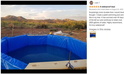 Heavy Duty Tarpaulin Covers Tarp Waterproof 2.8m x 2.8m Heavy Duty Tarpaulin Covers Tarp Waterproof 2.8m x 2.8m