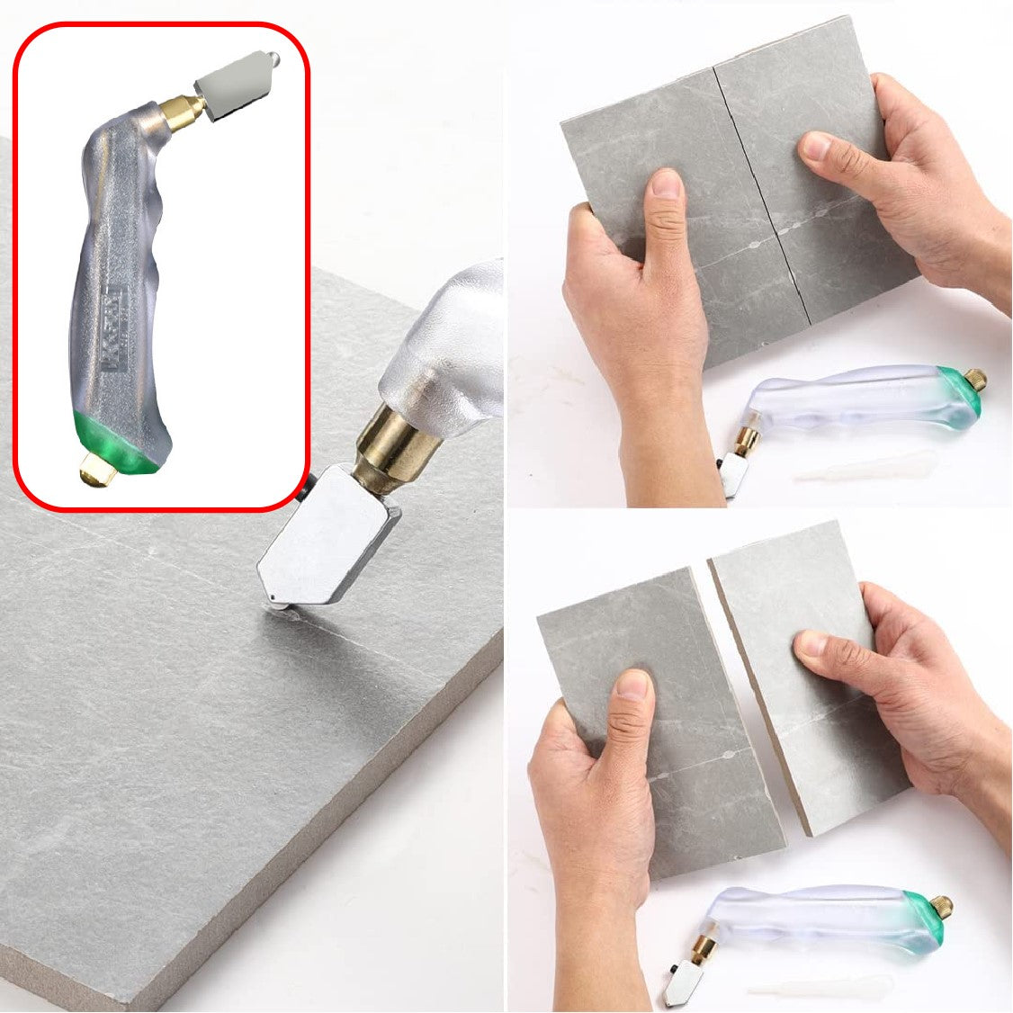 Heavy Duty Diamond Glass Cutters Tool For Thick Glass Tile Mirror Cutt