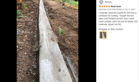 Concrete Garden Edging Lawn Landscape Fence Borders Landscaping Shaper Tool Concrete Garden Edging Lawn Landscape Fence Borders Landscaping Shaper Tool
