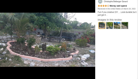 Concrete Garden Edging Lawn Landscape Fence Borders Landscaping Shaper Tool Concrete Garden Edging Lawn Landscape Fence Borders Landscaping Shaper Tool