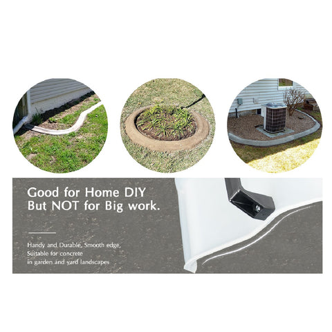 Concrete Garden Edging Lawn Landscape Fence Borders Landscaping Shaper Tool Concrete Garden Edging Lawn Landscape Fence Borders Landscaping Shaper Tool