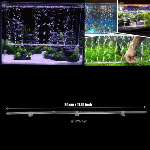 Large 60cm Sand Bar Air Stone Fantasy Bubble Walls Fish Tank Accessories