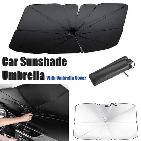 High-Quality Silvery Car Windshield Sunshade Heat Insulation UV Protect (Small)