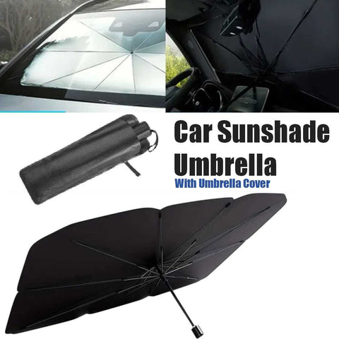 High-Quality Silvery Car Windshield Sunshade Heat Insulation UV Protect (Small)