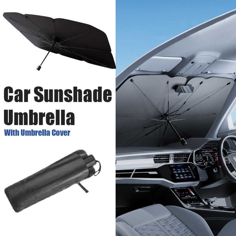High-Quality Silvery Car Windshield Sunshade Heat Insulation UV Protect (Small)