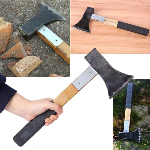 ForgeEdge High-Carbon Steel Outdoor Camping Hatchet Axe
