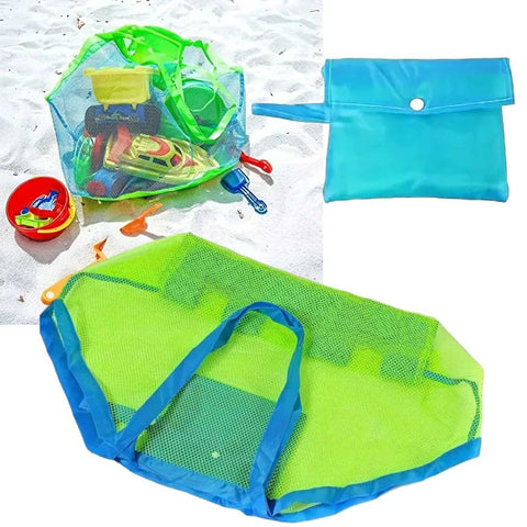 Large Mesh Beach Bag Toy Tote Bag Beach Towel Bag Family swimming pool Bag