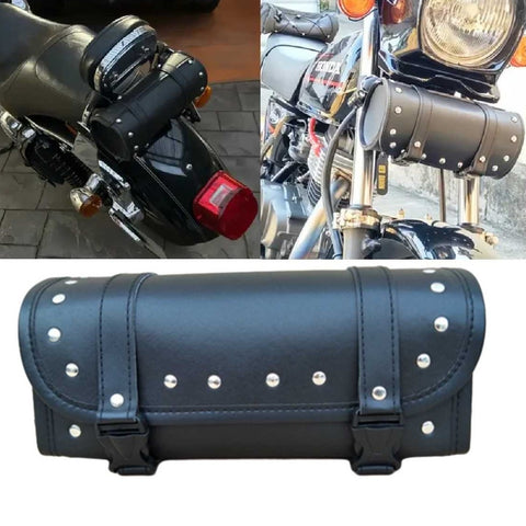 Motorcycle Saddle Bag Motorbike Tool Bag Luggage Harley Tank Bag Pouch