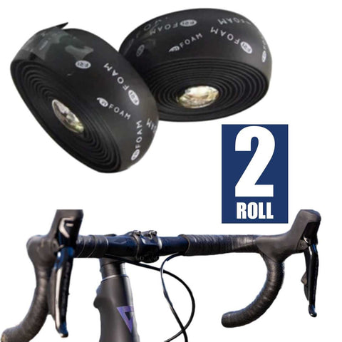 2Roll Bike Handlebar Tape Self-Fusing Bicycle Repair Grip tape Wraps 3cm*200Cm
