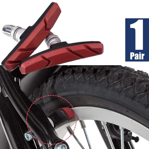 Bike Brake Pads Cycle Brake Blocks Offset Post Bicycle V-type one Pair