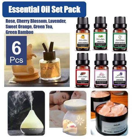 Premium&nbsp;Essential Oils Set 6Pcs Set For Diffusers Humidifiers Candle Soap Making