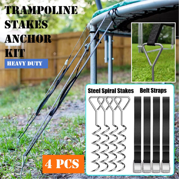 Trampoline Tents Awning Tarpaulin Stakes Tie Downs Anchor kit