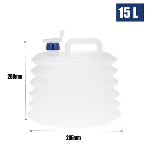 Camping Foldable Collapsible Water Container Water Tank Water Bag -15L