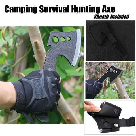 Tactical Outdoor Camping Hiking Survival Tool Hunting Machete Axe