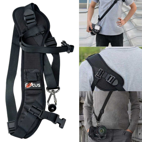DSLR SLR Camera Equipment Bag Case Accessories Adjustable Shoulder Neck Strap