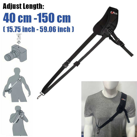 DSLR SLR Camera Equipment Bag Case Accessories Adjustable Shoulder Neck Strap