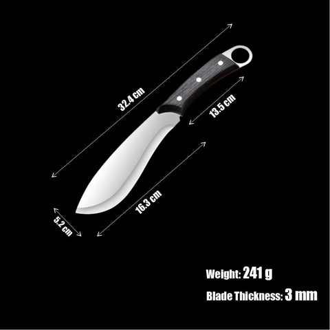 Turkey Machete Knife Home Outdoor Camping Kitchen Knife