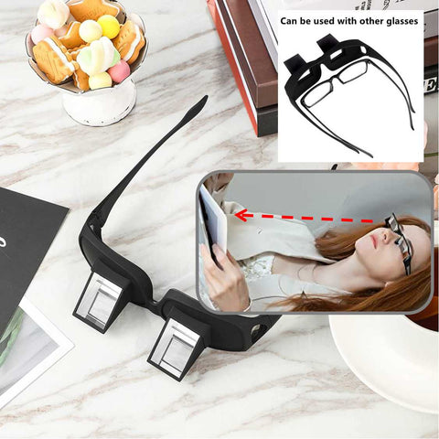 Lazy Glasses Bed Prism Glasses Reading Glasses Watch TV in Bed