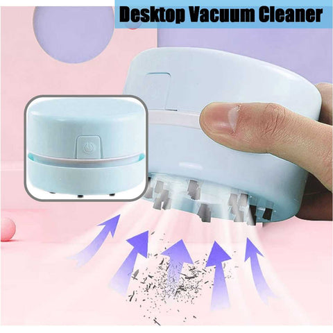 Cordless Vacuum Cleaner Portable Table Dust Vaccum Cleaner 360º Rotatable Design