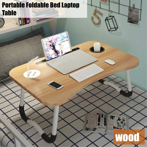 Foldable Bed Couch Table Laptop Stand Laptop Desk