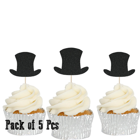 Cake Topper Cake Decorations Cupcake Topper Top Hats For Dad, Men, Boy