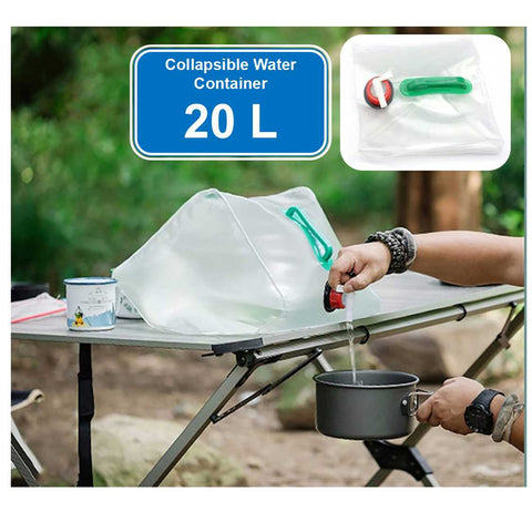 20L Camping Foldable Collapsible Water Container Water Tank Water Bag