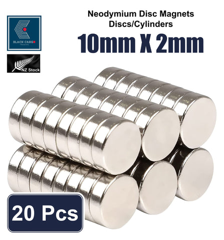 Neodymium Disc Magnet 10mm x 2mm -20pcs