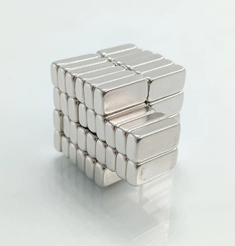 Neodymium Disc Rectangular Blocks Magnet 20mm x 5mm x 2mm - 10pcs