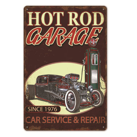 Vintage Metal Tin Sign Poster Home Garage Wall Decor Classic Vintage Car 3961