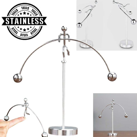 Swing Steel Balance Tumbler Toy Art Physics Toy Home Decor