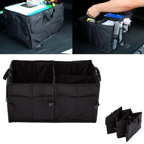 Heavy Duty Black UTE Van Car Trunk organiser storage tool box bag organizer