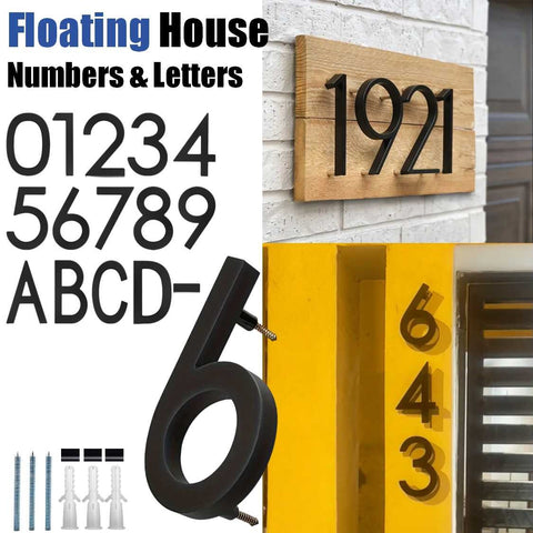 Acrylic Door Number & Letter Signs ( Letter: D )